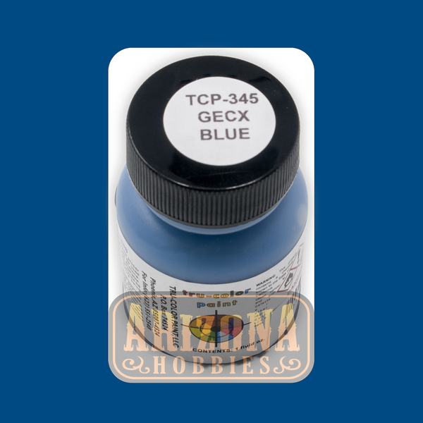 GE Leasing GECX BLUE 1-oz bottle (Airbrush-ready) Tru-Color Paint