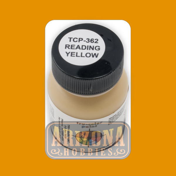 Reading YELLOW 1-oz bottle (Airbrush-ready) Tru-Color Paint
