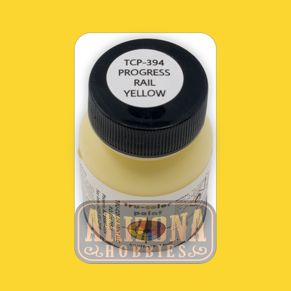 Progress Rail YELLOW 1-oz bottle (Airbrush-ready) Tru-Color Paint