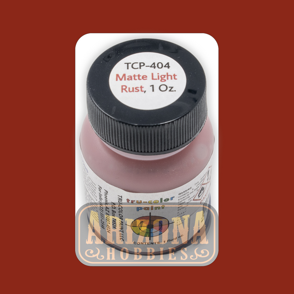 Matte LIGHT RUST 1-oz bottle (Airbrush-ready) Tru-Color Paint