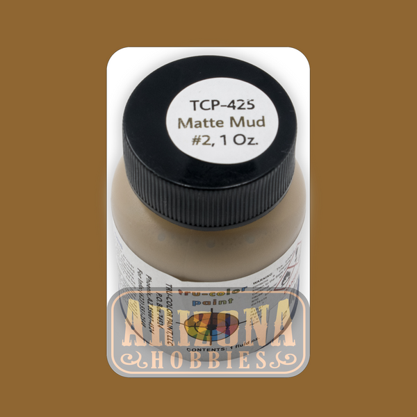 Matte MUD No. 2 1-oz bottle (Airbrush-ready) Tru-Color Paint