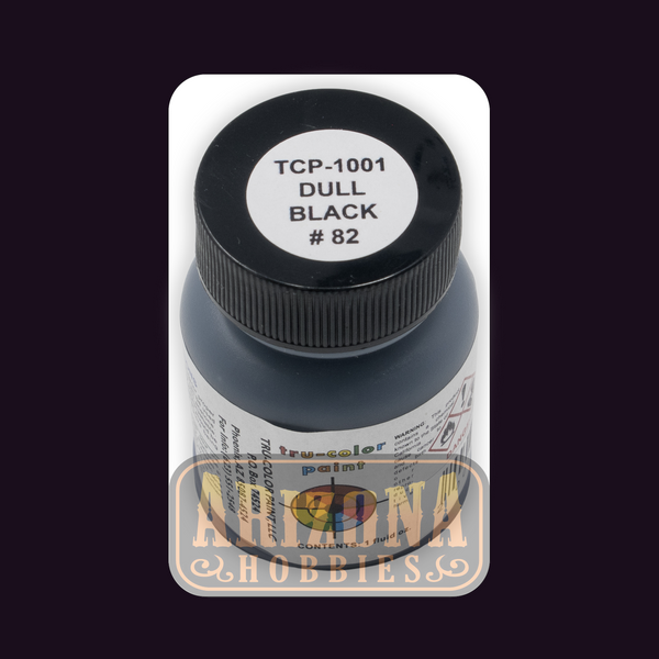 U.S. Navy DULL BLACK No. 82 1-oz bottle (Airbrush-ready) Tru-Color Paint