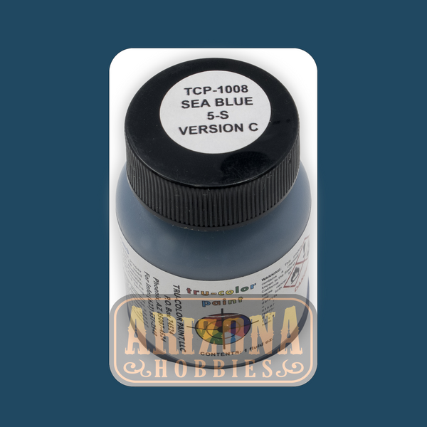 U.S. Navy SEA BLUE 5-S Version C 1-oz bottle (Airbrush-ready) Tru-Color Paint