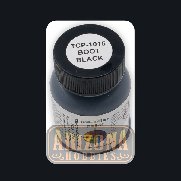 U.S. Navy BOOT BLACK 1-oz bottle (Airbrush-ready) Tru-Color Paint