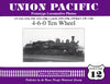Union Pacific Prototype Locomotive Photos Volume 12: 4-6-0 Ten Wheel