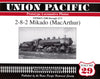 Union Pacific Prototype Locomotive Photos Volume 29: 2-8-2 Mikado (MacArthur)