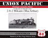Union Pacific Prototype Locomotive Photos Volume 31: 2-8-2 Mikado (MacArthur)