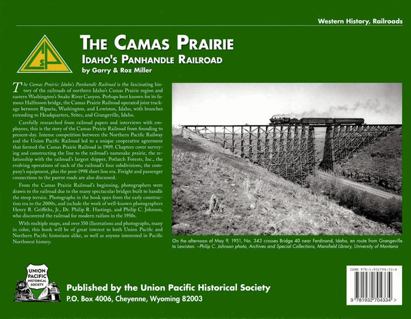 The Camas Prairie: Idaho's Panhandle Railroad