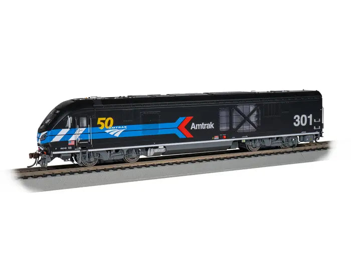 Bachmann 68303 HO Siemens ALC-42 Charger — Amtrak 50th Anniversary "Day 1" #301 (DCC/TCS WOWSound)