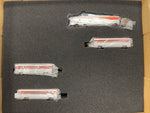 Con-Cor N Scale GM Aerotrain 4-Car Set, GM Demonstrator (0001-008761)