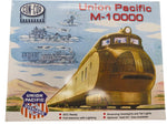 Own a rare piece of model railroading history: The Con-Cor N Scale Union Pacific M-10000 3-Car Streamliner Set.