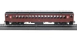 Con-Cor HO MuP-54 Pennsylvania Keystone - Tuscan Red with Black Roof - Coach #74 - Arizona Hobbies LLC