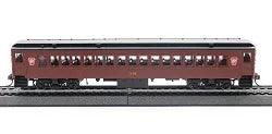 Con-Cor HO MuP-54 Pennsylvania Keystone - Tuscan Red with Black Roof - Coach #335 - Arizona Hobbies LLC