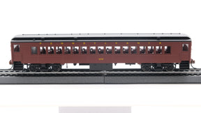 Con-Cor HO Scale MuP-54 Pennsylvania Futura Lettering Tuscan Red Black Roof Coach 430