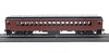 Con-Cor HO P-54 Long Island Futura -Real Gold Leaf Lettering - Tuscan Red with Black Roof -Coach #315