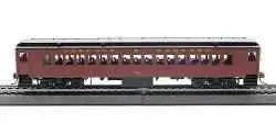 Con-Cor HO MuP-54 Norfolk & Western - Tuscan Red with Black Roof - Coach #477