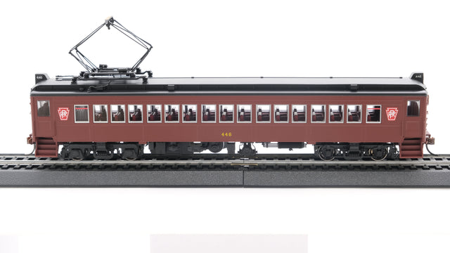 Con-Cor HO Scale MUmP54 Pennsylvania Keystone Post-War Aluminum Windows Coach 446