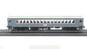 Con-Cor HO Scale MUmP54 Long Island Rail Road Tichy Scheme Powered Coach White Window Stripe Car 1505