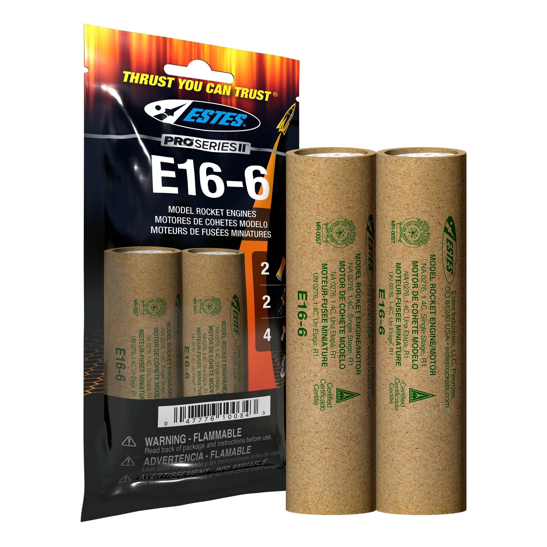 E16-6 Engines (29 mm) - Arizona Hobbies LLC