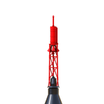 Mercury Redstone Capsule Plastic Parts - Arizona Hobbies LLC