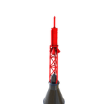 Mercury Redstone Capsule Plastic Parts - Arizona Hobbies LLC