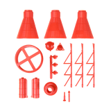 Mercury Redstone Capsule Plastic Parts - Arizona Hobbies LLC
