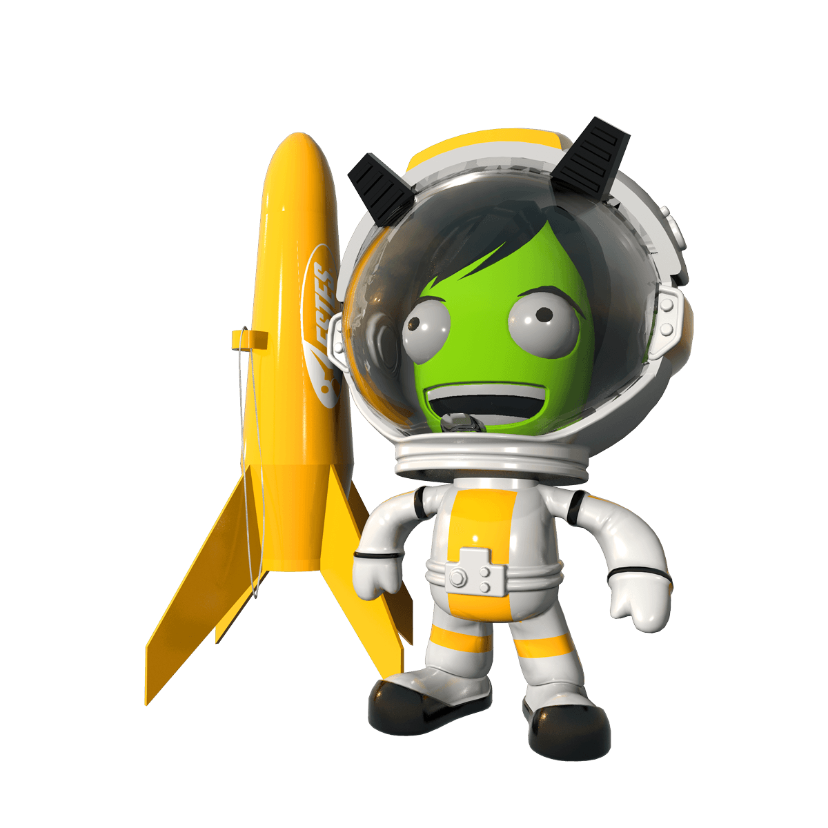 Kerbal Val & Estes Rocket Ornament - Arizona Hobbies LLC
