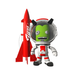 Kerbal Jeb & Estes Rocket Ornament - Arizona Hobbies LLC