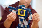 LEGO Soundwave 10358 posable joints detail