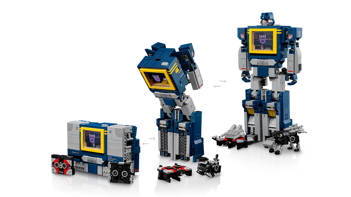 LEGO Soundwave 10358 - Ravage cassette figure