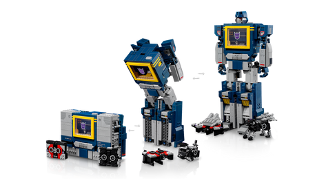 LEGO Soundwave 10358 - Ravage cassette figure