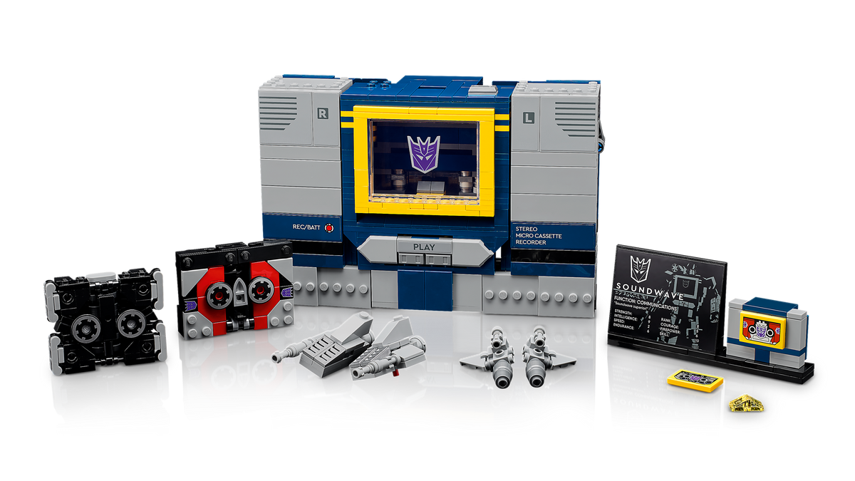 LEGO Soundwave 10358 - Laserbeak cassette figure