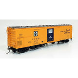 Rapido HO Santa Fe RR-56 mechanical reefer Super Chief slogan
