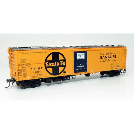 Rapido HO Santa Fe RR-56 mechanical reefer Santa Fe All the Way slogan
