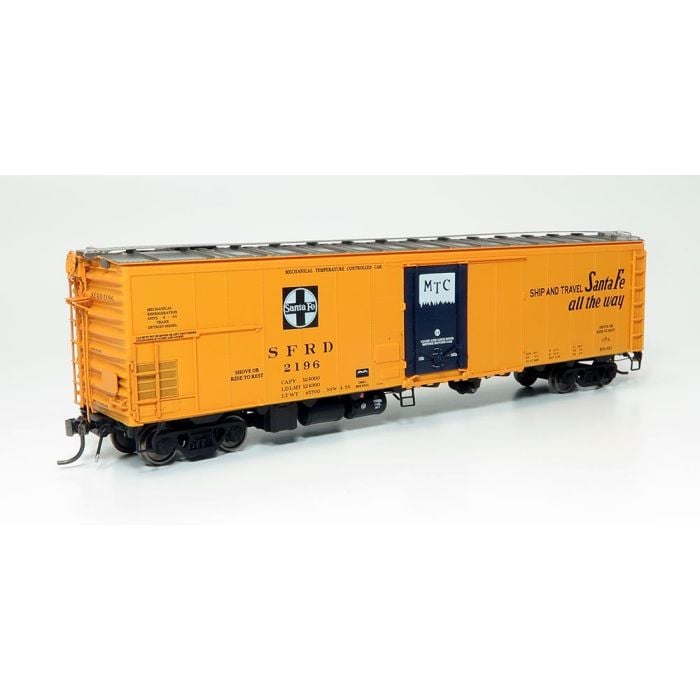 Rapido HO Santa Fe RR-60 mechanical reefer San Francisco Chief slogan