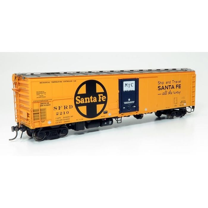 Rapido HO Santa Fe RR-60 mechanical reefer Santa Fe All the Way slogan