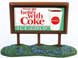 Classic Metal Works N scale 21000 Coca-Cola Things Go Better with Coke roadside billboard