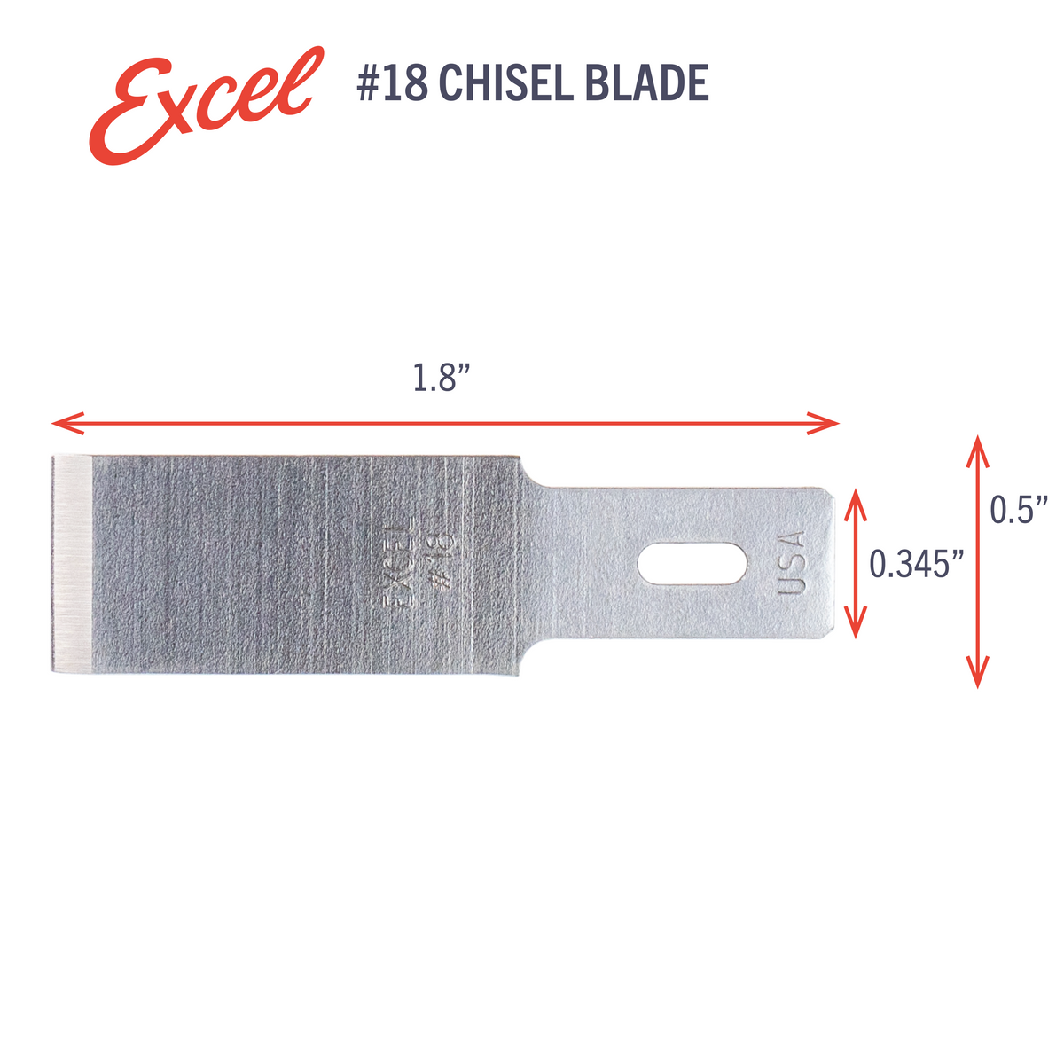 #18 Wood Chisel Blade
