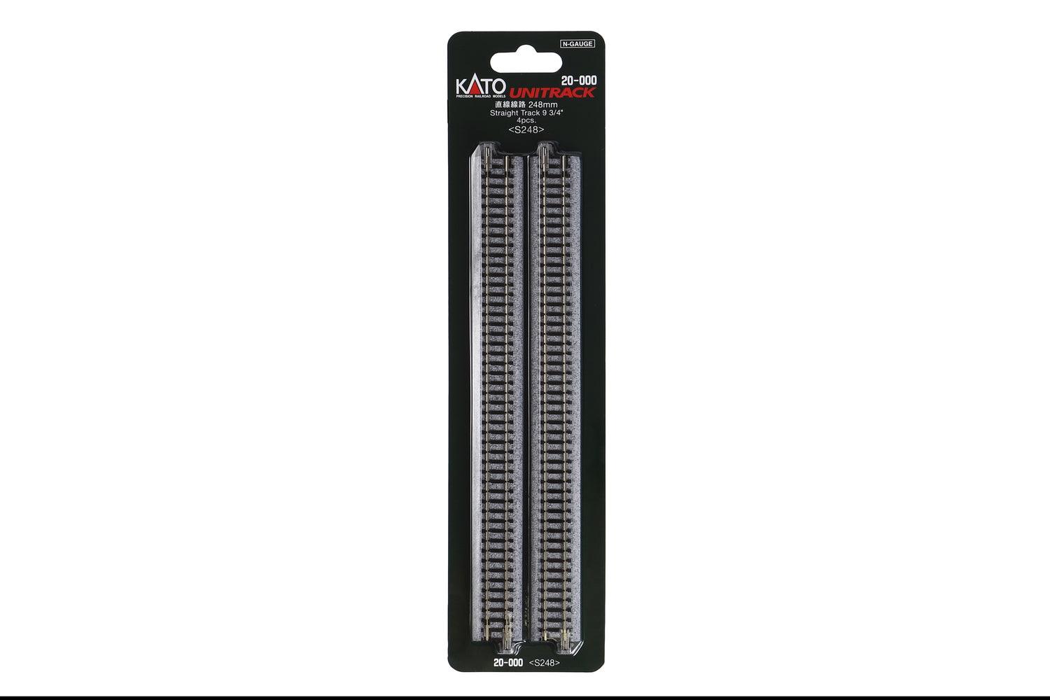 N 248 mm Straight Track (4 ea)