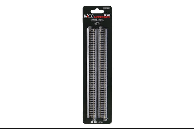 N 248 mm Straight Track (4 ea)