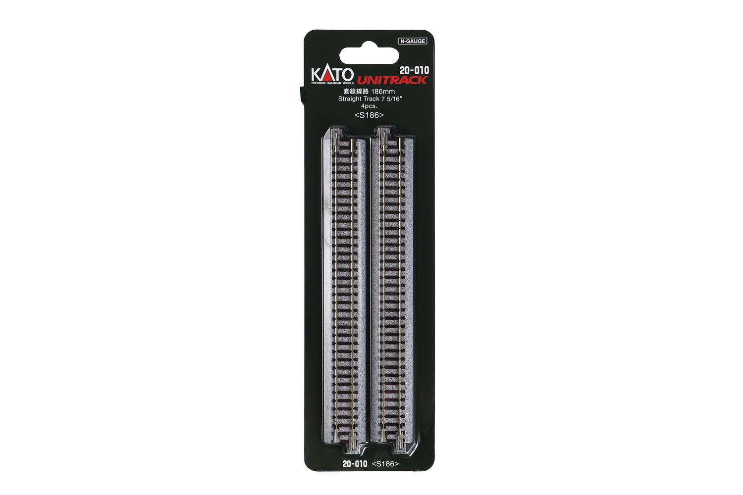 N 186mm StraightTrack (4 ea)   (7 5/16)