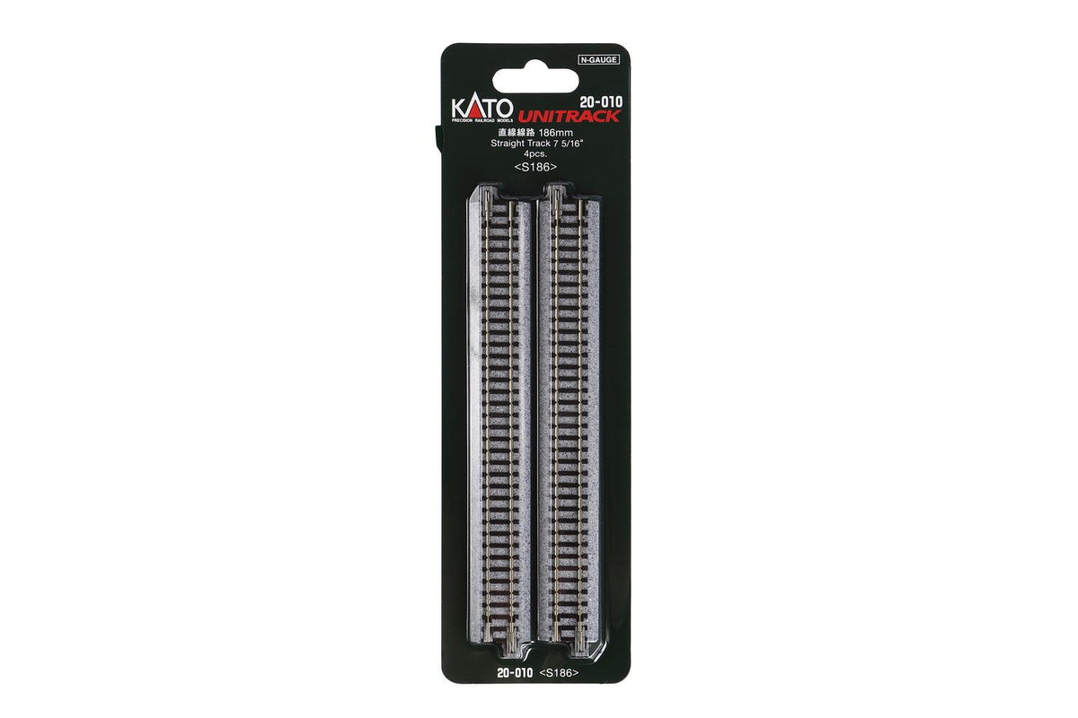 N 186mm StraightTrack (4 ea)   (7 5/16)