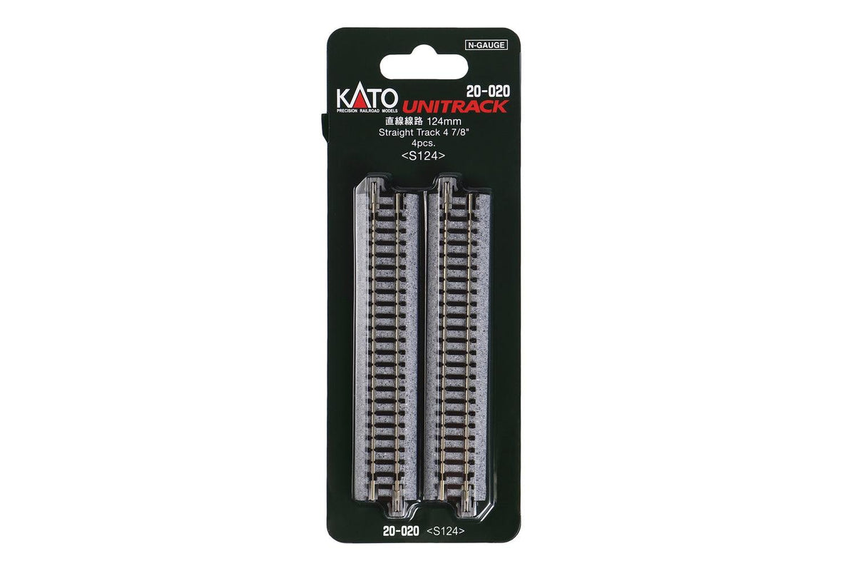N 124mm StraightTrack (4 ea)    (4 7/8)