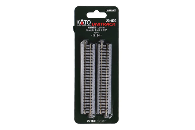 N 124mm StraightTrack (4 ea)    (4 7/8)