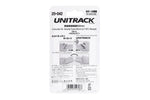 N Double Straight Track Concrete Ties 62mm (2 pcs) - Image 3