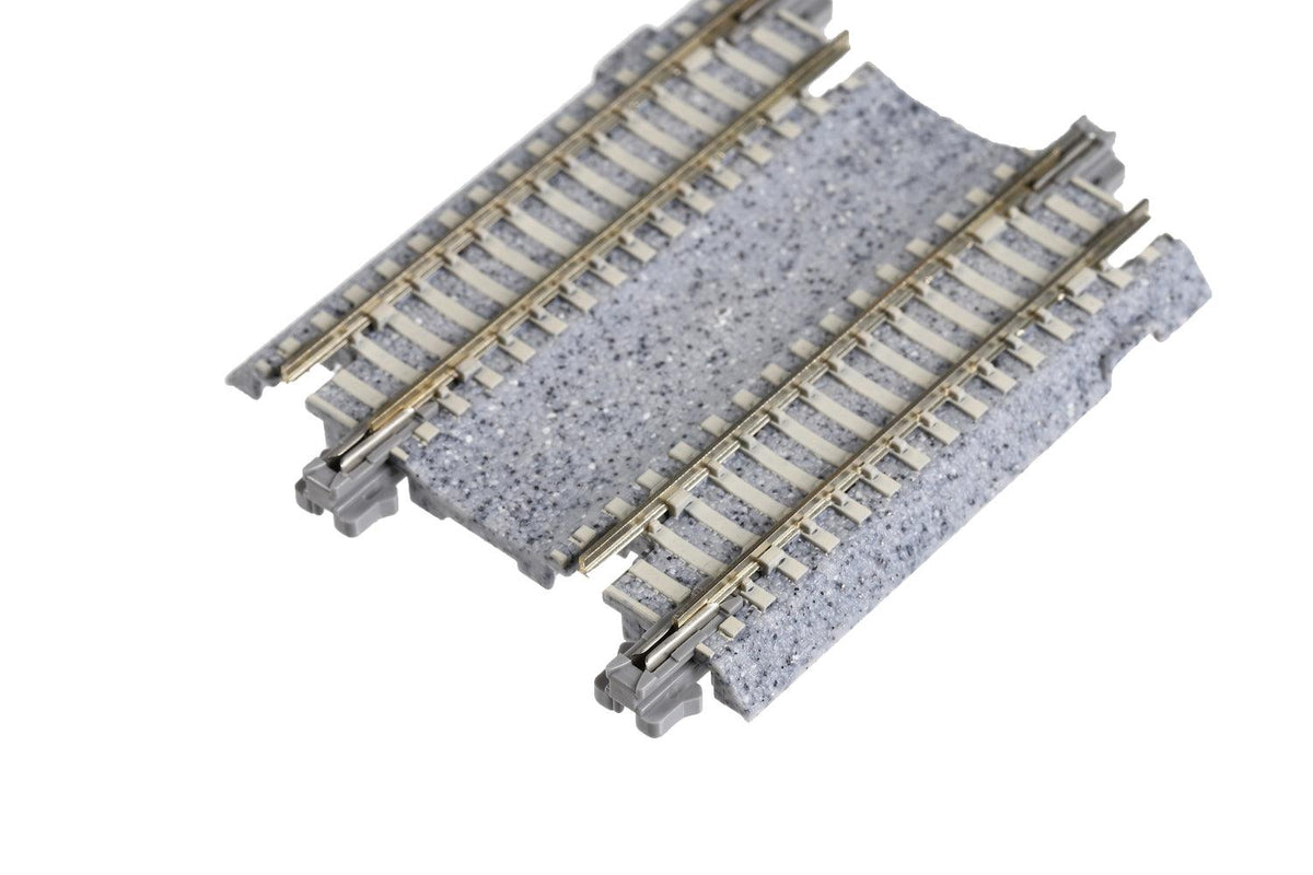 N Double Track Feeder Track Set 62mm 1/pkg Concrete Ties - Image 2
