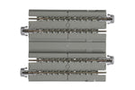 N Double Track Feeder Track Set 62mm 1/pkg Concrete Slab - Image 3