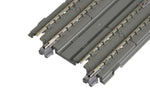 N Double Track Feeder Track Set 62mm 1/pkg Concrete Slab - Image 2
