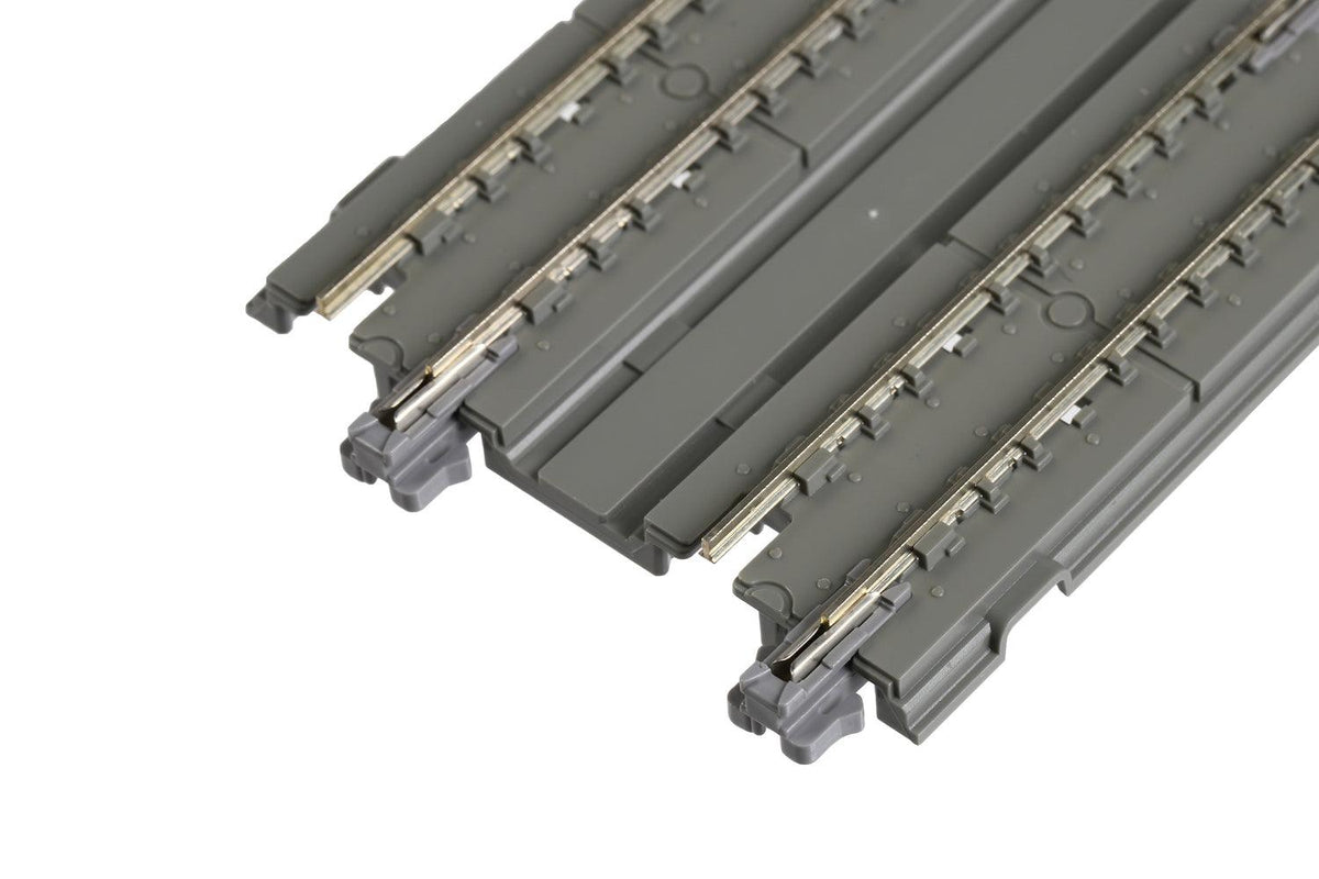 N Double Track Feeder Track Set 62mm 1/pkg Concrete Slab - Image 2