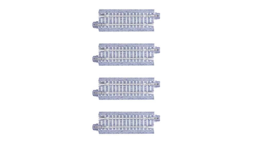 N Concrete Tie 62mm (2 7/16") Straight Track [4 pcs] - Image 3